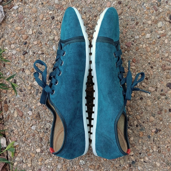 Ionic Epic fabric footwear mens runner blue sneakers sz 9 - Picture 7 of 8